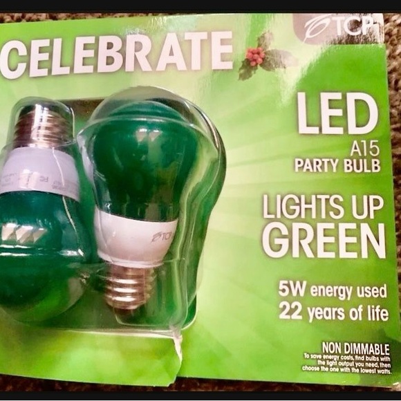 LED Party Bulbs - Green - Picture 2 of 2